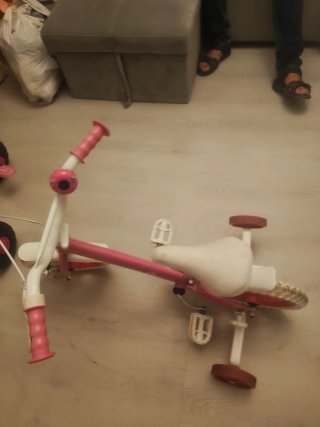 Bicicleta infantil rosa