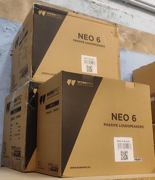 Pareja Work Neo 6 Altavoz Pasivo 60W