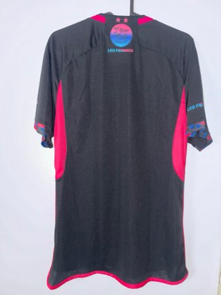 Camiseta Fútbol Argelia Adidas Negra y Rosa