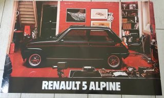 Póster Renault 5 Alpine