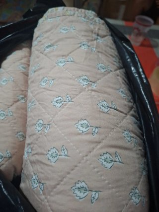 Funda nórdica floral rosa