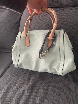 Bolso Guess Teal y Morado