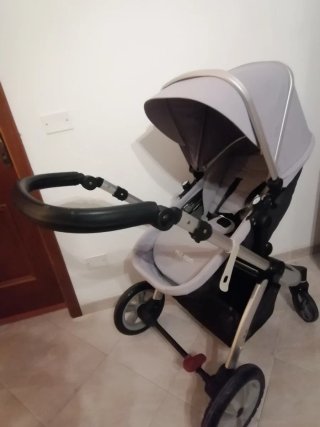 Passeggino Duo Hot Mom Grigio