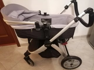 Passeggino Duo Hot Mom Grigio