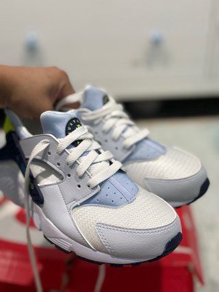 Nike Huarache Azul y Blanco