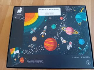 Puzzle Janod Sistema Solar 100 Piezas +5 Años