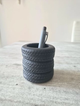 Portapenne vintage gomme