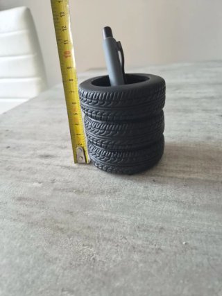 Portapenne vintage gomme