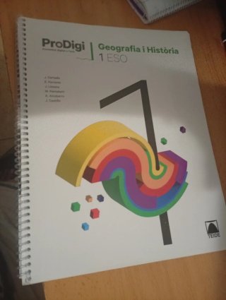 Quadern ProDigi. Geografia i Història 1 ESO
