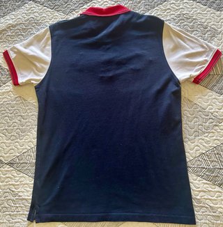 Polo La Vespita Azul y Rojo Vespa