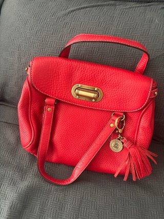 Bolso Gloria Ortiz Rojo Piel