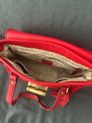 Bolso Gloria Ortiz Rojo Piel