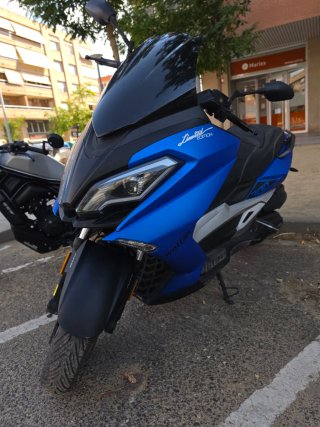 Wottan Storm S 300 Maxi Scooter Azul/Negro