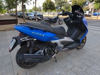 Wottan Storm S 300 Maxi Scooter Azul/Negro