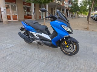 Wottan Storm S 300 Maxi Scooter Azul/Negro