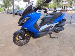 Wottan Storm S 300 Maxi Scooter Azul/Negro