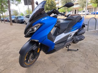 Wottan Storm S 300 Maxi Scooter Azul/Negro