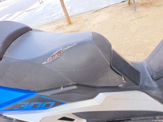 Wottan Storm S 300 Maxi Scooter Azul/Negro