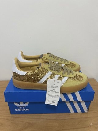 Adidas Gazelle Femme Pointure 39 Baskets Dorées Go