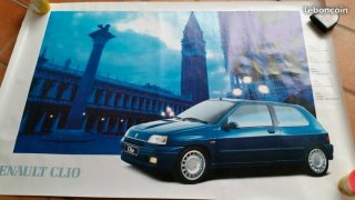 Póster Renault Clio 16S Fase 1