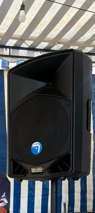 Pareja de Altavoz Activo Seven Sound 12 Pulgadas