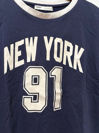 Camiseta Pull&Bear New York 91 Talla S