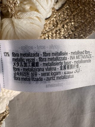 Chaqueta de punto combinado crochet