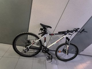 Bicicleta Rockrider Blanca