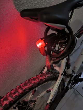 Bicicleta Rockrider Blanca