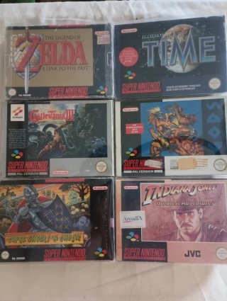 Lote 32 Juegos Super Nintendo SNES