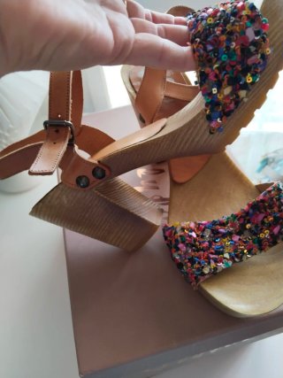Sandalias Toni Pons Marrón Multicolor