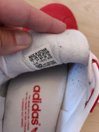 Zapatillas tipo Gazelle Rojas (como adidas (FAL))