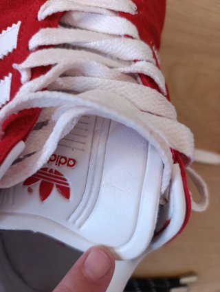 Zapatillas tipo Gazelle Rojas (como adidas (FAL))