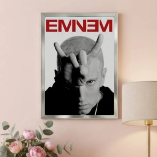 Poster Eminem con cornice