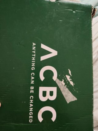 Zapatillas ACBC blancas y naranjas