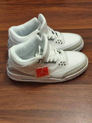 Zapatillas Jordan Air 3 Beige Blanco