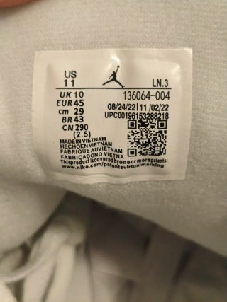 Zapatillas Jordan Air 3 Beige Blanco