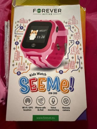 Reloj Forever Kids SEEME! KW-300 Rosa