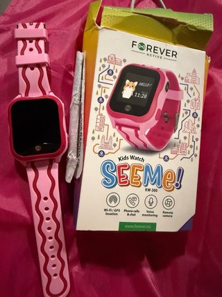 Reloj Forever Kids SEEME! KW-300 Rosa