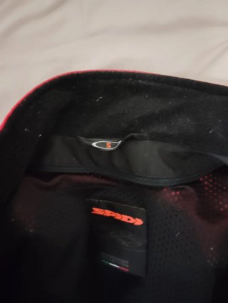 Chaqueta Spidi Negra y Roja Talla M