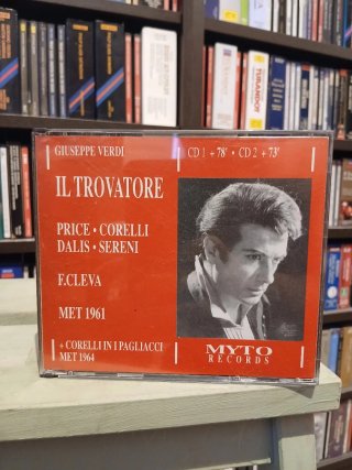 CD Giuseppe Verdi Il Trovatore Myto Records