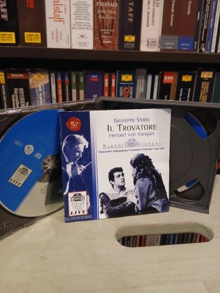CD Giuseppe Verdi Il Trovatore Karajan