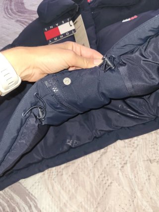 Plumas Tommy Jeans Azul Nueva
