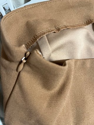 Falda pantalón SHEIN beige/marrón Talla S