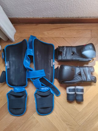 Set protecciones Kickboxing / Muay Thai completo