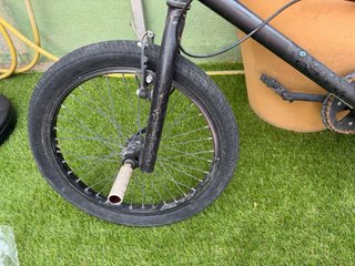 Bici decathlon BMX Negra