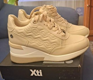 Zapatillas mujer beige talla 37