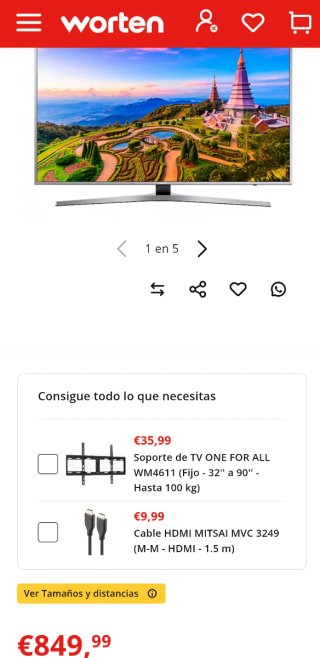 Samsung TV 55 Smart 4K UHD HDR