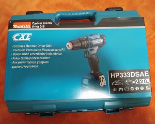 Taladro Makita HP333D con cargador y batería