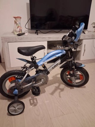 Bicicleta infantil Elite con ruedines